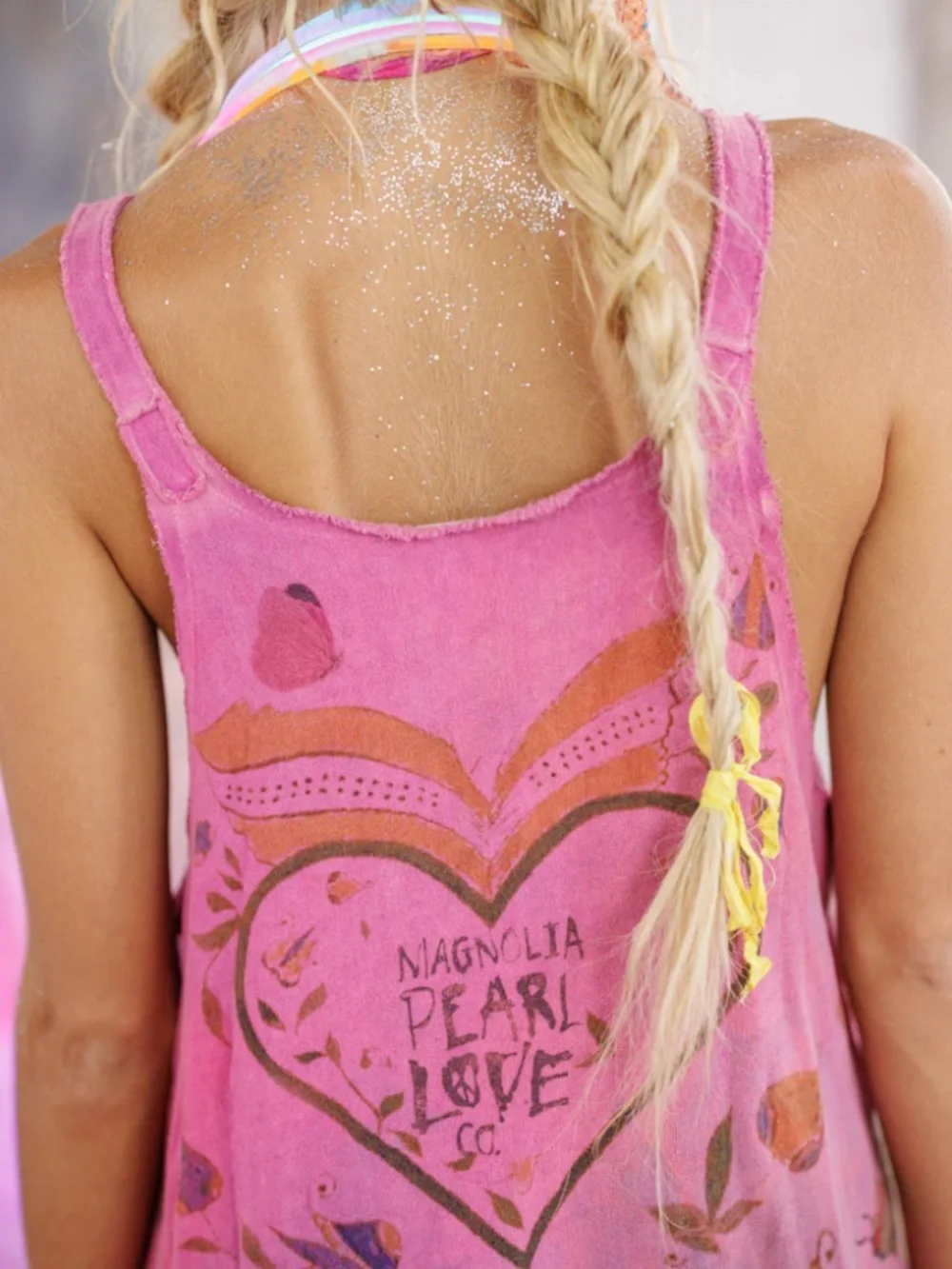 🌸NWT MAGNOLIA PEARL Flor De La Pasión Lana Tank Dress🌸 - Picture 7 of 7